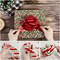 Wrapables Large 5 inch Christmas Pull Bows, Ribbon Bows for Gift Wrapping, Xmas Decorations (16pcs), Holiday Colors